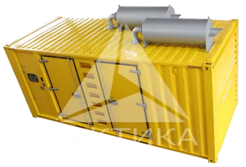 Дизельный генератор (ДГУ) Арктика АД-800С-Т400-1РKМ9-AV в кожухе в Красноярске фото 2