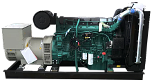Открытый дизельный генератор АД-560С-Т400-2РМ23-LS на раме