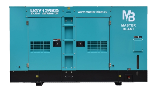 Дизельный генератор (ДГУ) MASTER BLAST UGY125KD3 в кожухе в Красноярске Дизельный генератор (ДГУ) MASTER BLAST UGY125KD3 в кожухе в Красноярске