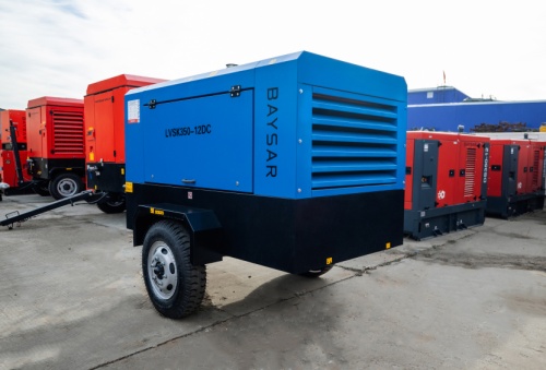Дизельный передвижной компрессор Baysar LVSK350-12DC в Красноярске фото 4