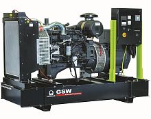 Открытый дизельный генератор PRAMAC GSW220P на раме