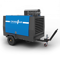 Дорожный компрессор CrossAir Borey 200-15FZ с ПЖД Дорожный компрессор CrossAir Borey 200-15FZ с ПЖД