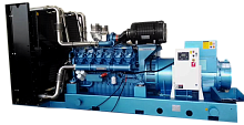 Открытый дизельный генератор АД-1500С-Т400-1РМ9-AV на раме
