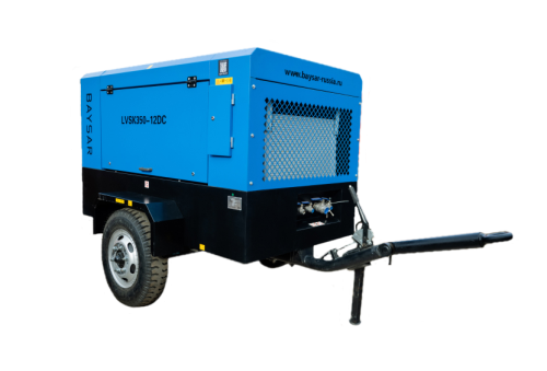Дизельный передвижной компрессор Baysar LVSK350-12DC в Красноярске
