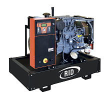 Открытая дизельная электростанция RID 15 S-SERIES на раме Открытая дизельная электростанция RID 15 S-SERIES на раме