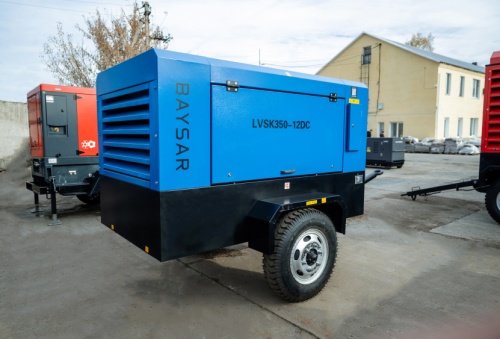 Дизельный передвижной компрессор Baysar LVSK350-12DC в Красноярске фото 5