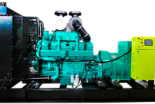 Открытый дизельный генератор АД-728С-Т400-1РМ15US-ST на раме