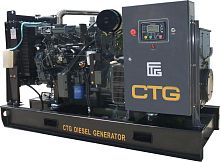 Открытый дизельный генератор CTG AD-30RE на раме